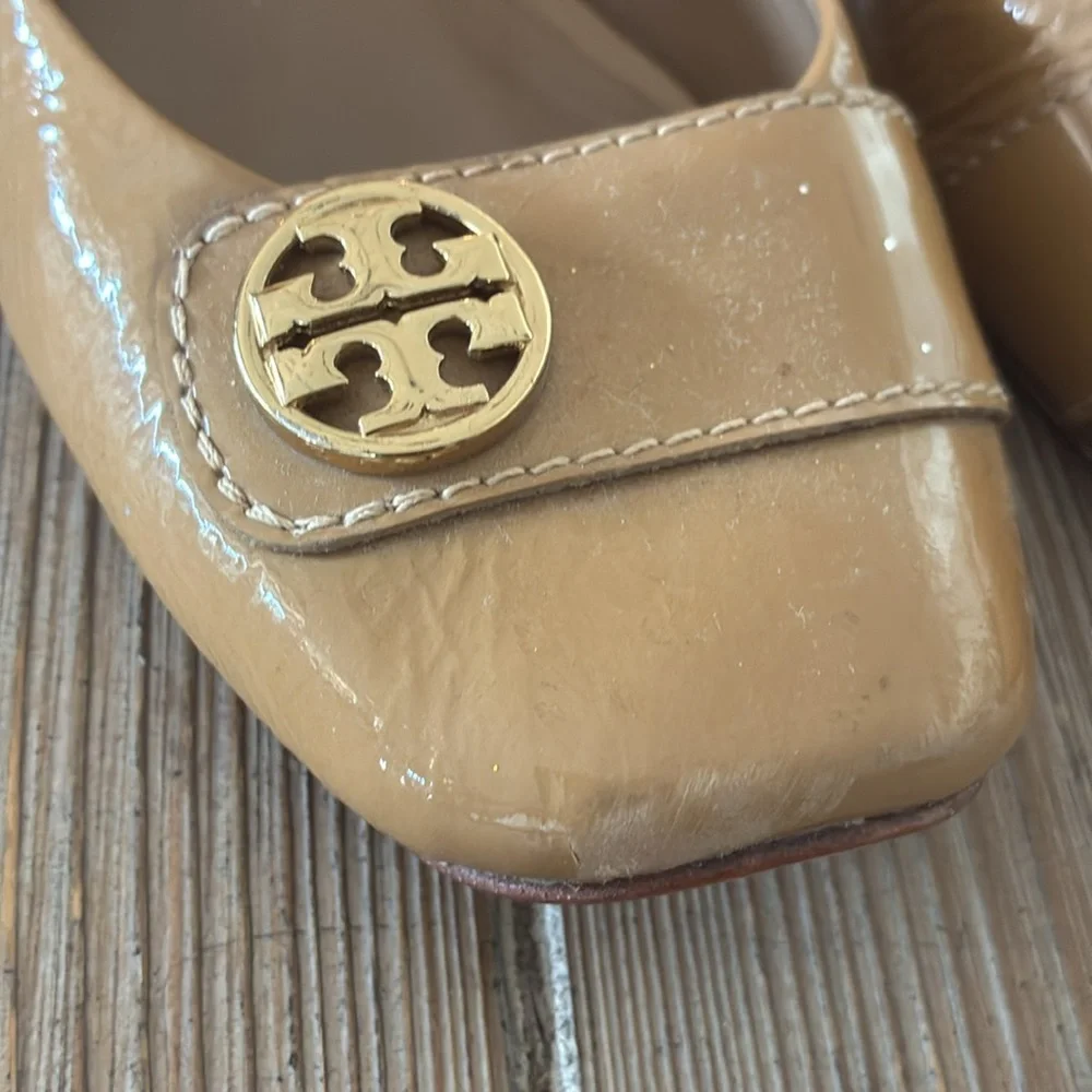 Tory Burch Women's Ashlee Heel in Sand 7